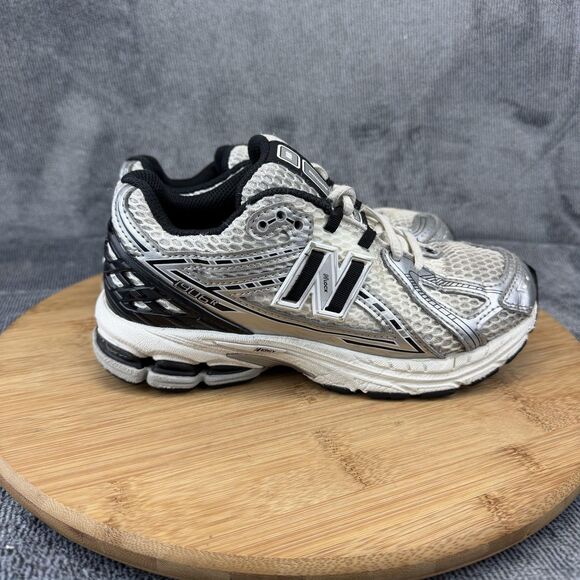 New Balance Other - New Balance 1906R Shoes Boys Size 3 White Black Mesh Running Sneakers PC1906ER